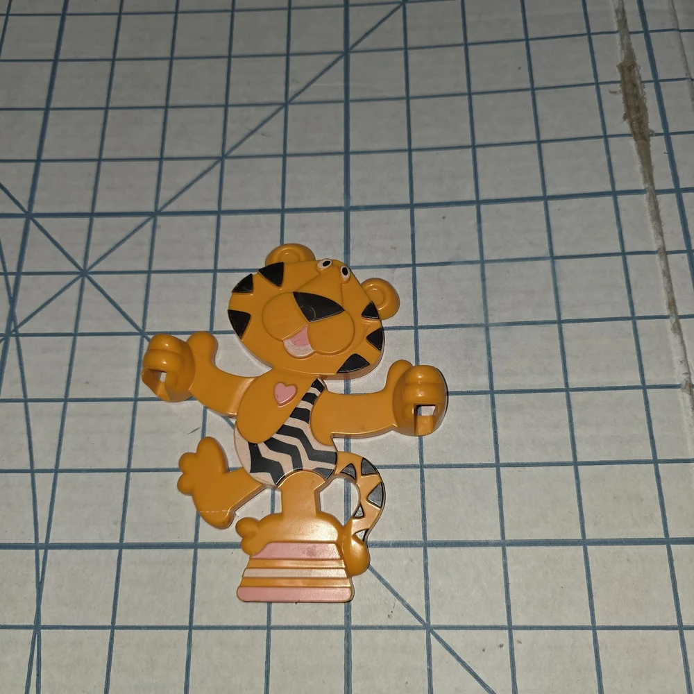 Vintage Toofie Tiger Toothbrush Holder by Avon, 1970s, Preloved, No Box